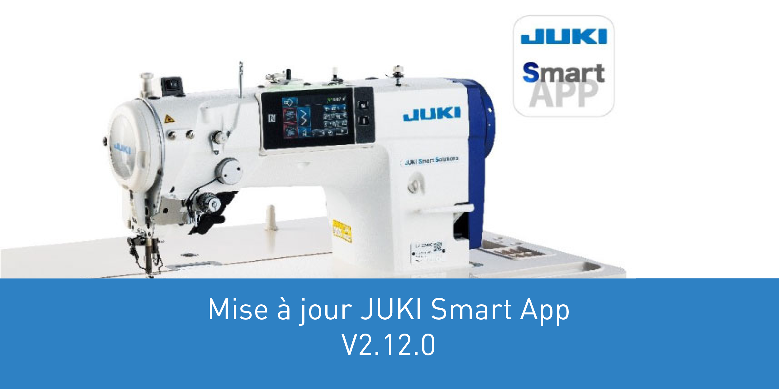 Mise à jour JUKI SMART App